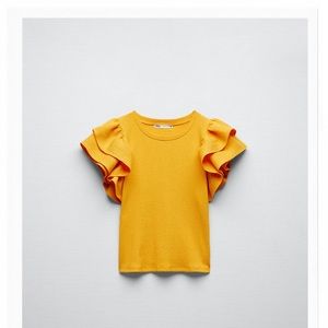 Zara Ruffled Top